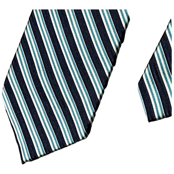 Daniel Cremieux Limited Edition Silk Tie Stripe 6/70 Italy Signature Collection - Picture 16 of 16